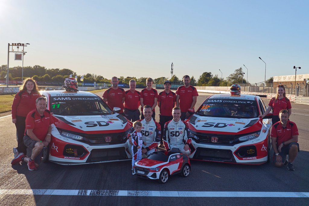 SD+ Motorsport Dall Racing klar til Special Saloon Car Denmark 2026 - stiller op med to Honda Civic FK7 TCR-racere
(Foto: Dall Racing)